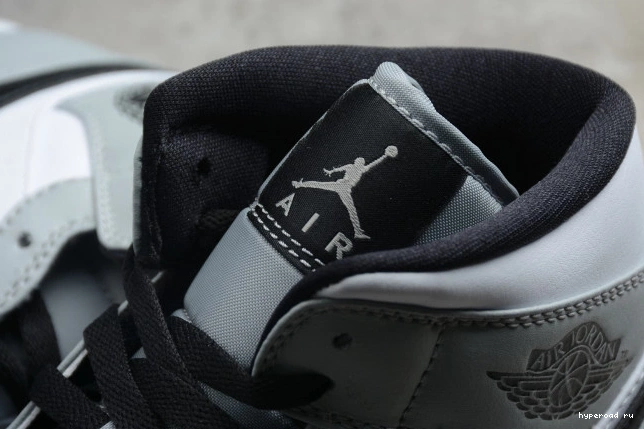 554724-092 Jordan Mid Grey AIR 1 Light Smoke 1206